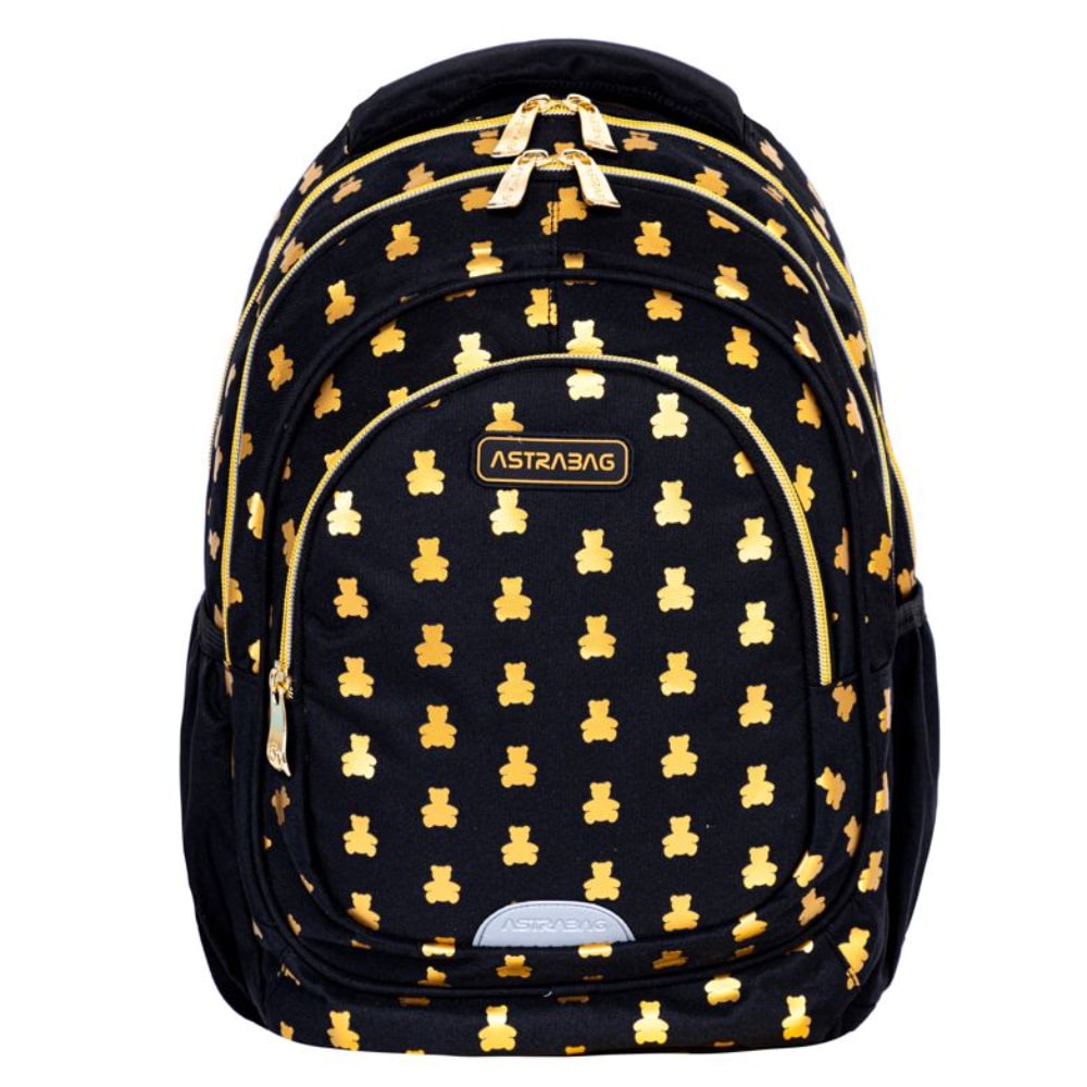 Plecak Szkolny Dla Dziewczynki 20L Astrabag GOLDEN TEDDY AB330