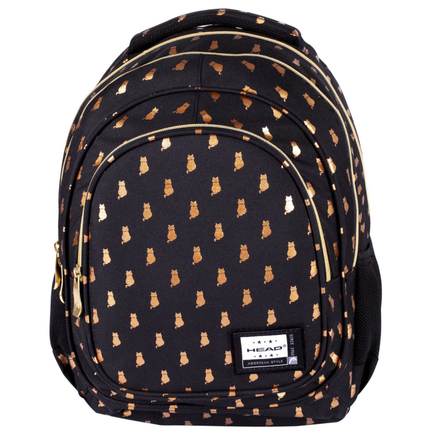 Plecak Szkolny Dla Dziewczynki 20L Head GOLDEN KITTY AB330