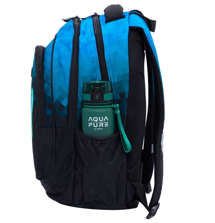 Plecak Szkolny Dla Chłopca 27L Astrabag BLUE PIXEL AB300 - obrazek 2