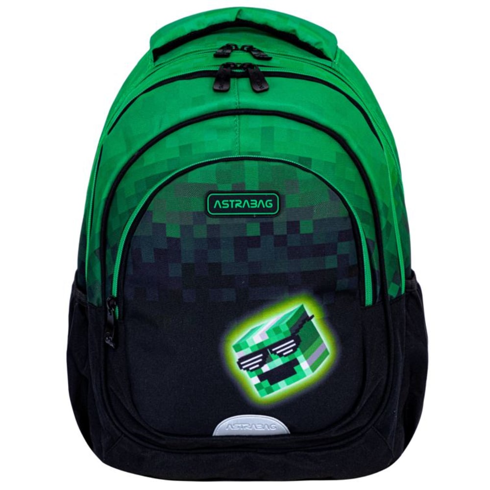 Plecak Szkolny Dla Chłopca 27L Astrabag PIXEL HERO AB300