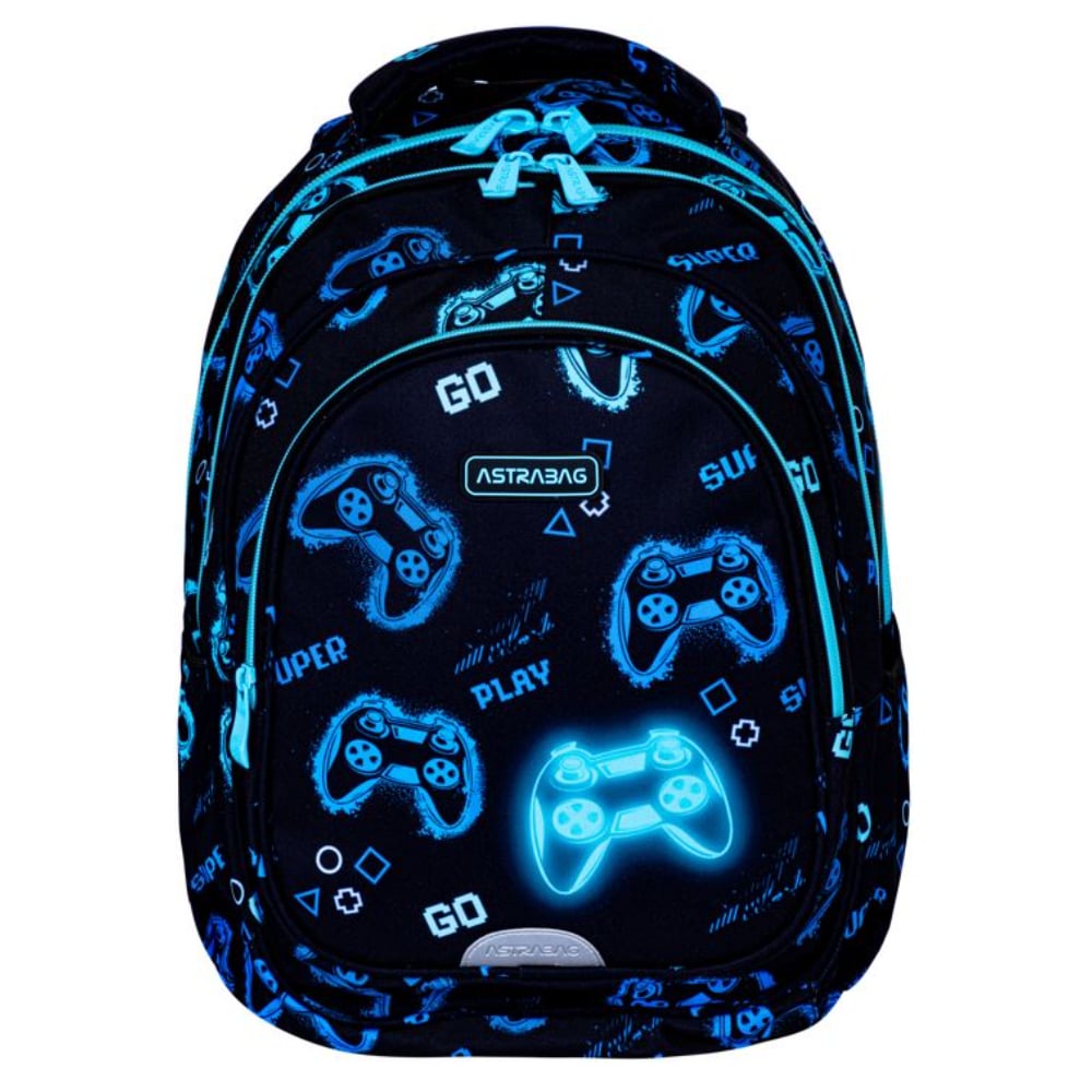 Plecak Szkolny Dla Chłopca 20L Astrabag GO PLAYING AB330