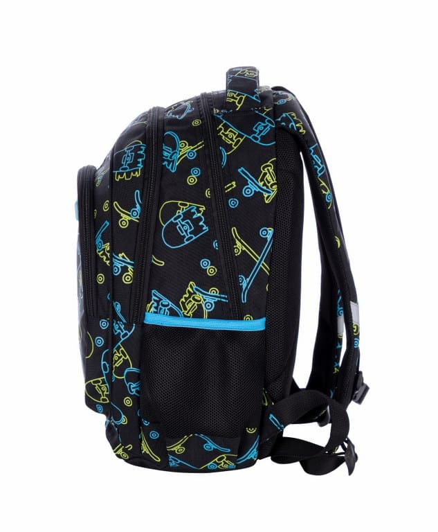 Plecak Szkolny Dla Chłopca 20L Astrabag NEON EFFECT SKATE AB330 - obrazek 3