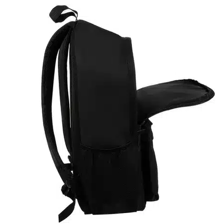 Plecak Szkolny Młodzieżowy Pojemny Czarny Kruzzel 22L + Worek - obrazek 4