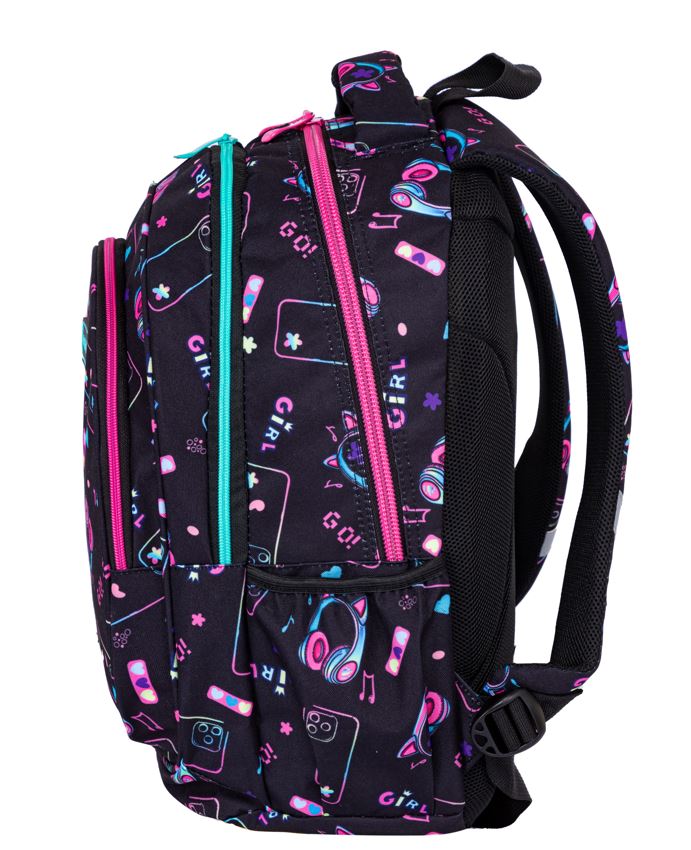 Plecak Szkolny Dla Dziewczynki 27L Head GIRL GO AB300 - obrazek 2