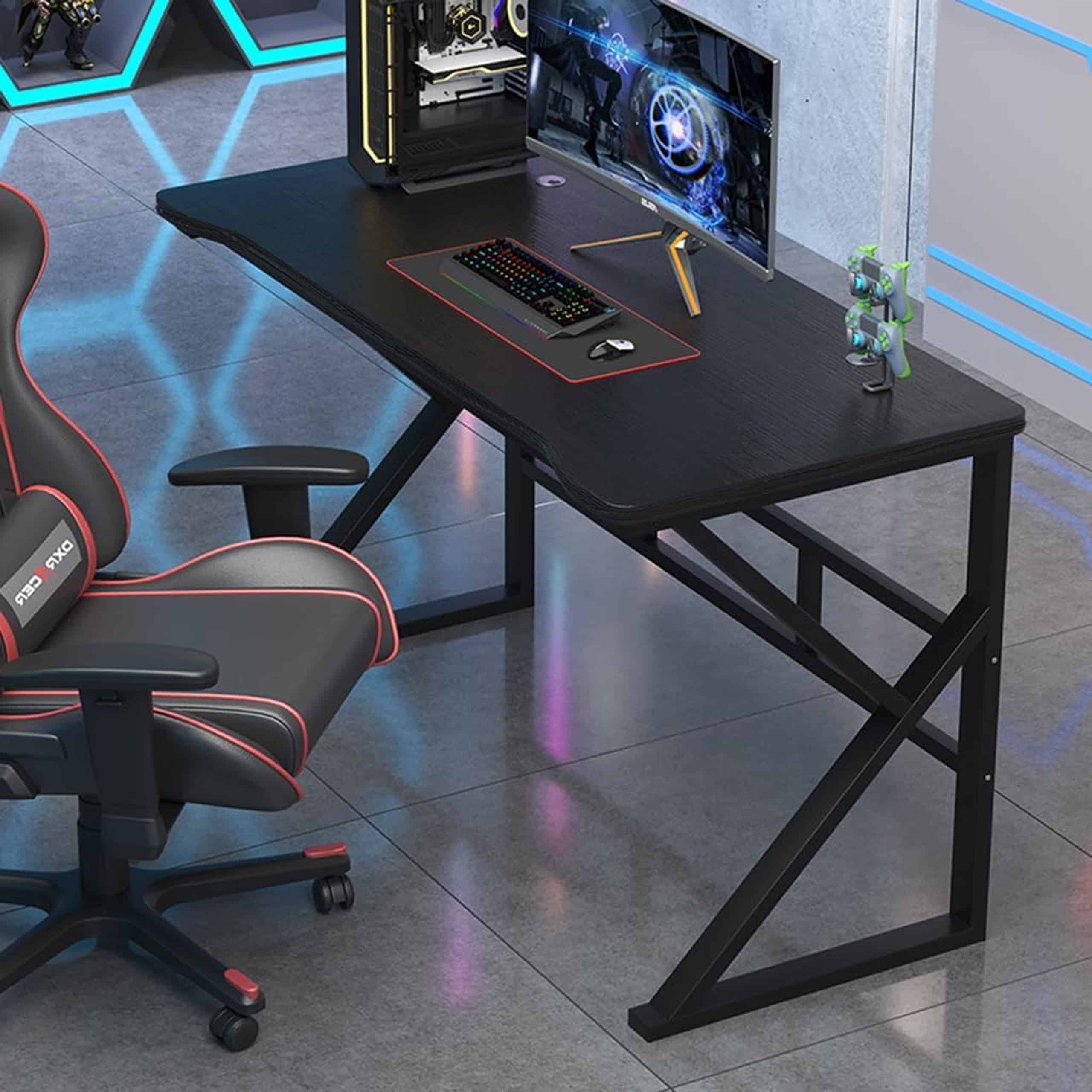 18 x Biurko Komputerowe Stół Gamingowy dla Gracza Komputerowe Duże Stabilne - obrazek 4