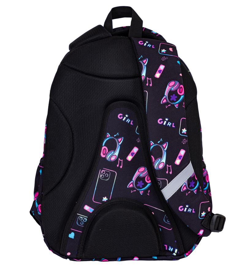 Plecak Szkolny Dla Dziewczynki 27L Head GIRL GO AB300 - obrazek 3