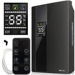 Osuszacz Oczyszczacz Powietrza Pochłaniacz Wilgoci LED Pilot 2L Ruhhy Czarny