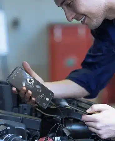 Kamera Inspekcyjna Do Telefonu Endoskop LED 2m USB-C Full HD - obrazek 2