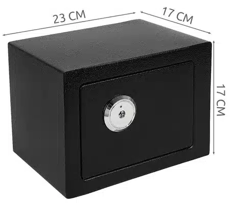 Sejf Domowy Na Klucz 23x17cm - obrazek 6