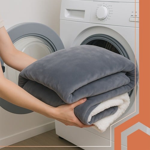 Koc Elektryczny Grzewczy Dwuosobowy Pilot Szary Ruhhy 180x130cm - obrazek 5