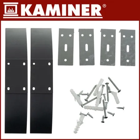 Grzejnik Elektryczny Konwektorowy Szklany WiFi Pilot Czarny Kaminer 2500W - obrazek 8