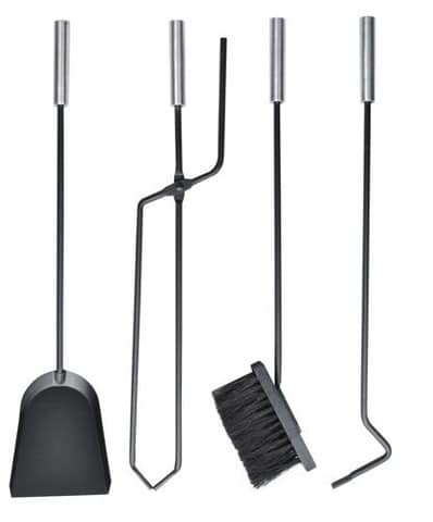 Przybory Kominkowe Akcesoria Zestaw Do Kominka 5w1 - obrazek 3