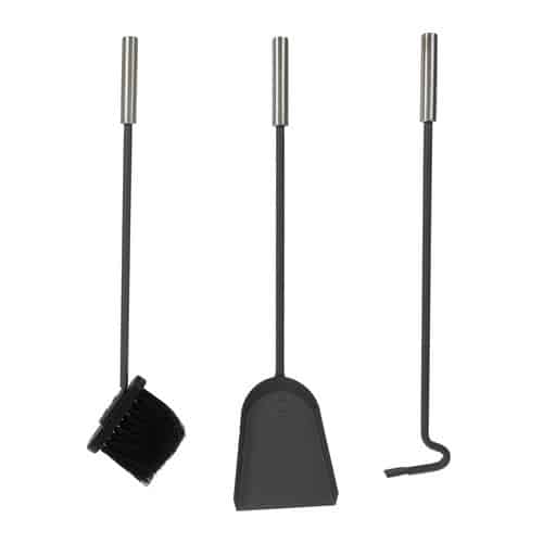 Przybory Kominkowe Akcesoria Zestaw Do Kominka Loft 4w1 - obrazek 7