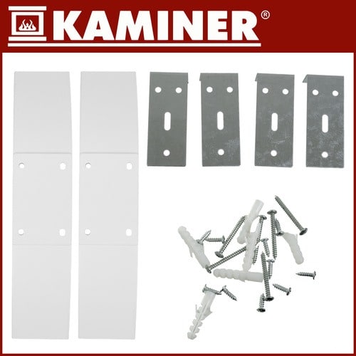 Grzejnik Elektryczny Konwektorowy Szklany WiFi Pilot Biały Kaminer 2500W - obrazek 7