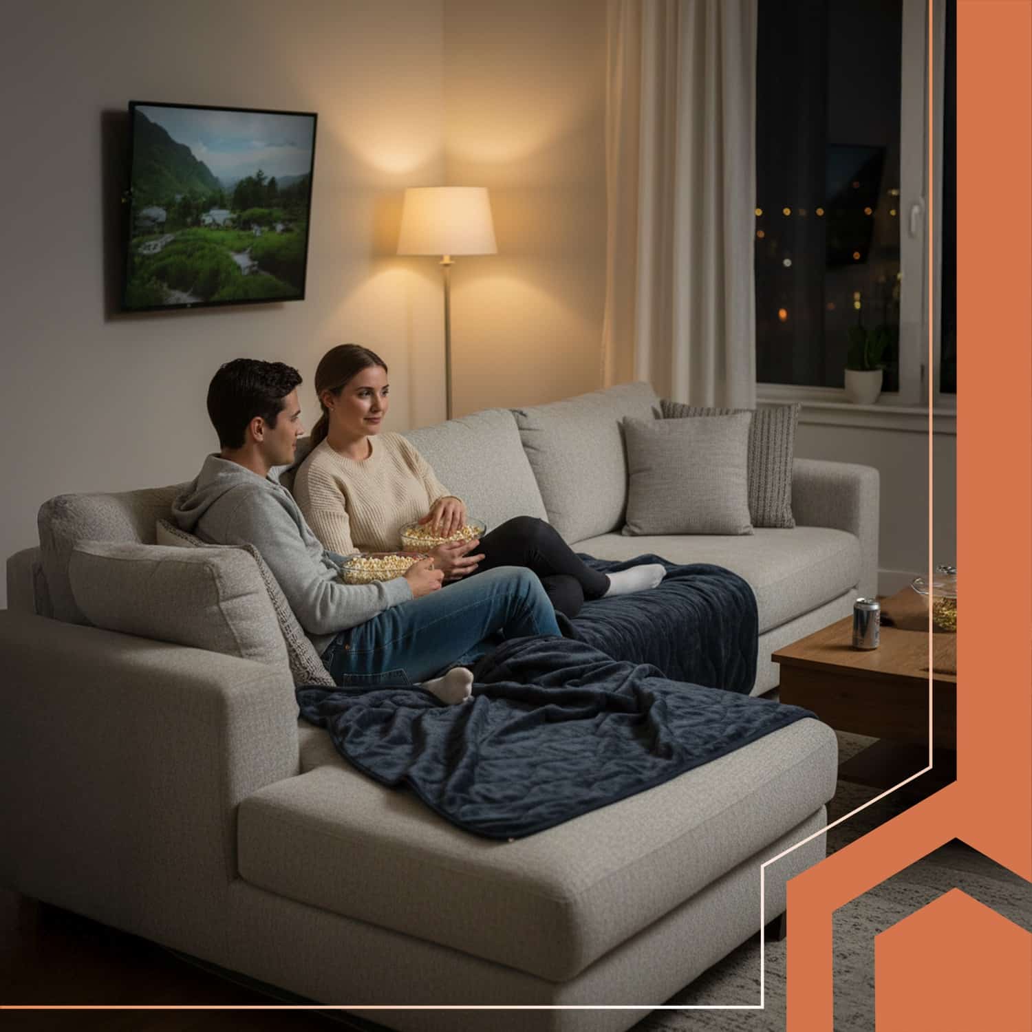 Koc Elektryczny Grzewczy Dwuosobowy Pilot Czarny Ruhhy 180x130cm - obrazek 6