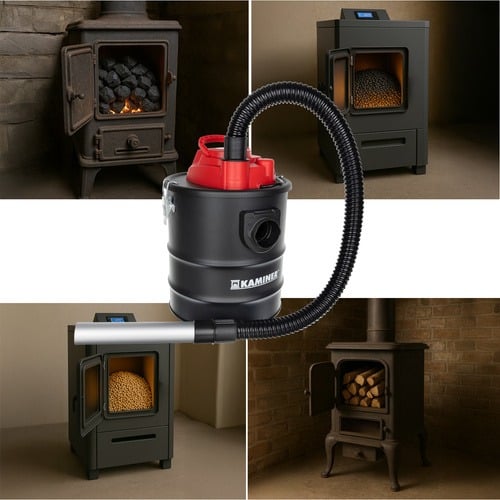 Odkurzacz Przemysłowy Do Kominka Popiołu Gruzu Kaminer 15L 1200W - obrazek 14