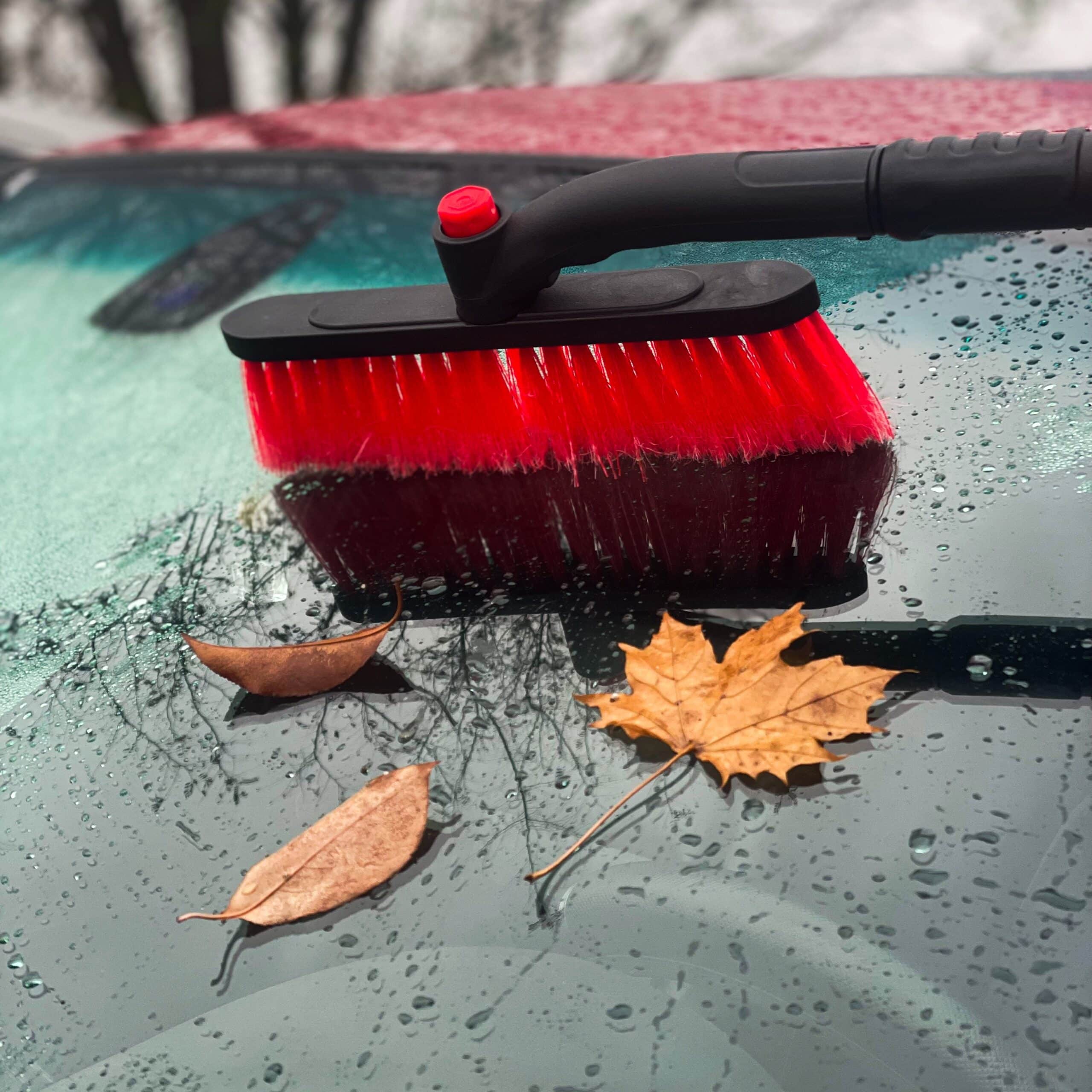 Skrobaczka Do Szyb Szczotka Skrobak Do Śniegu Odśnieżania Teleskopowa - obrazek 4