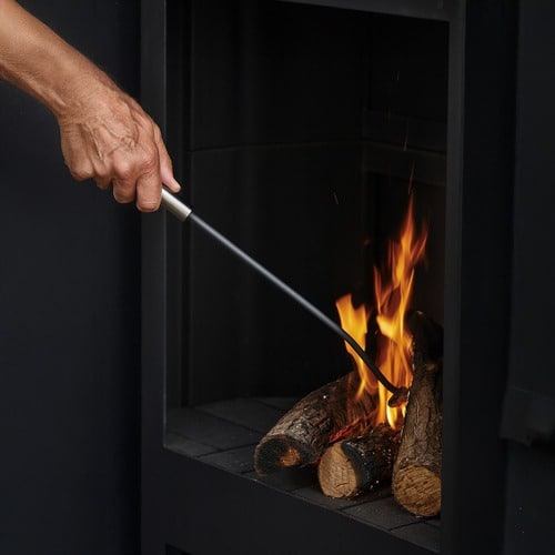 Przybory Kominkowe Akcesoria Zestaw Do Kominka Loft 4w1 - obrazek 8