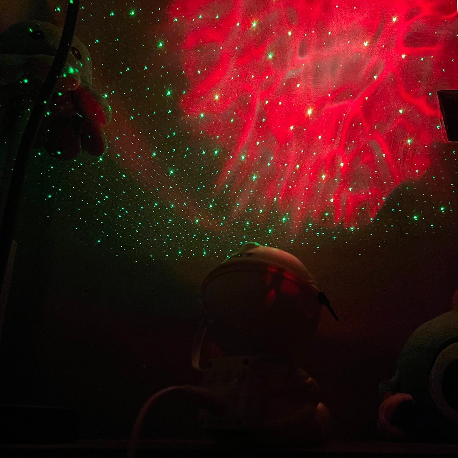 Projektor Gwiazd Nieba Astronauta Lampka Nocna LED Pilot Kosmos IZOXIS - obrazek 11