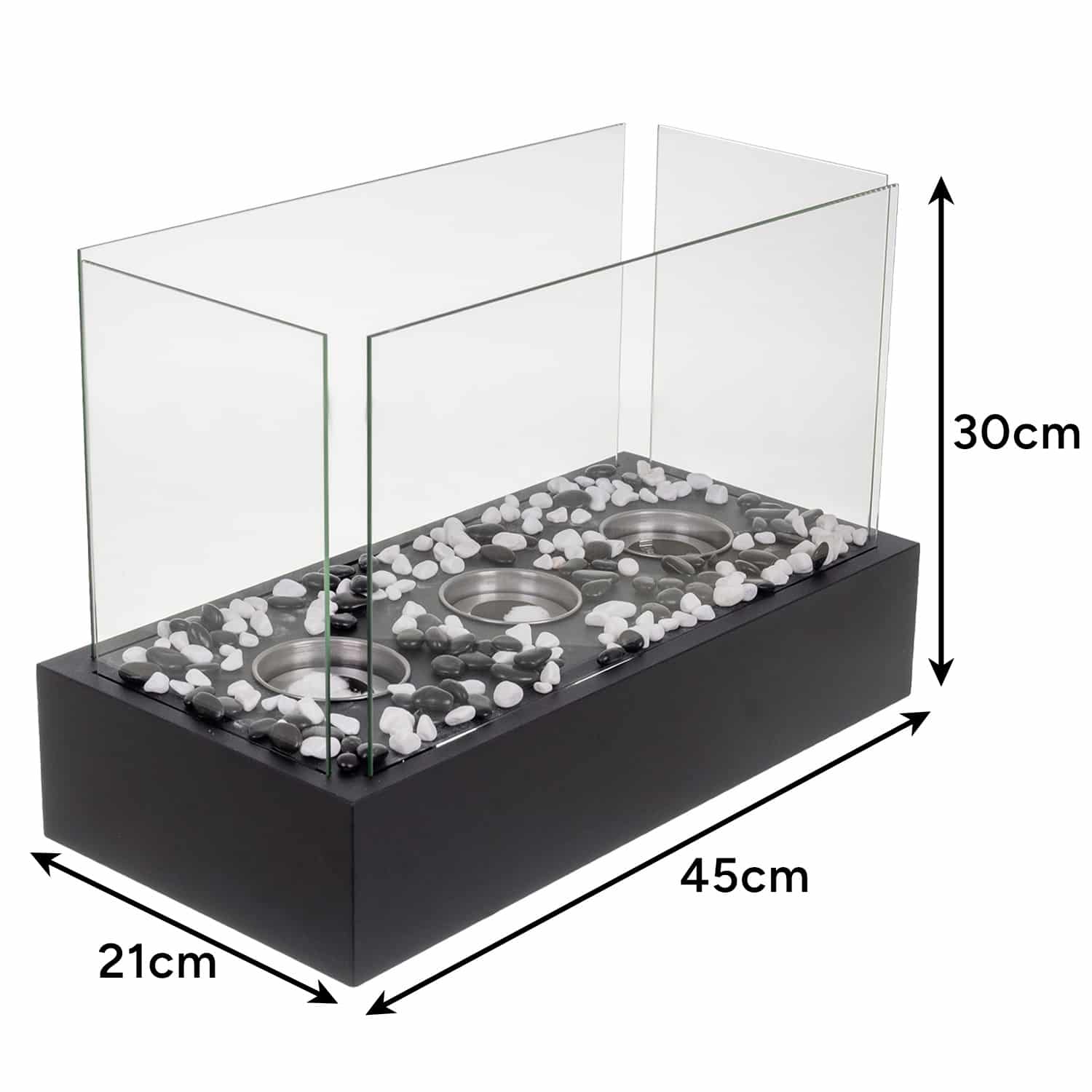 Biokominek Wolnostojący 45x29x20,5cm - obrazek 4