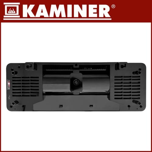 Kurtyna Powietrzna Ścienna Szklana WiFi Pilot Czarny Kaminer 2000W - obrazek 3