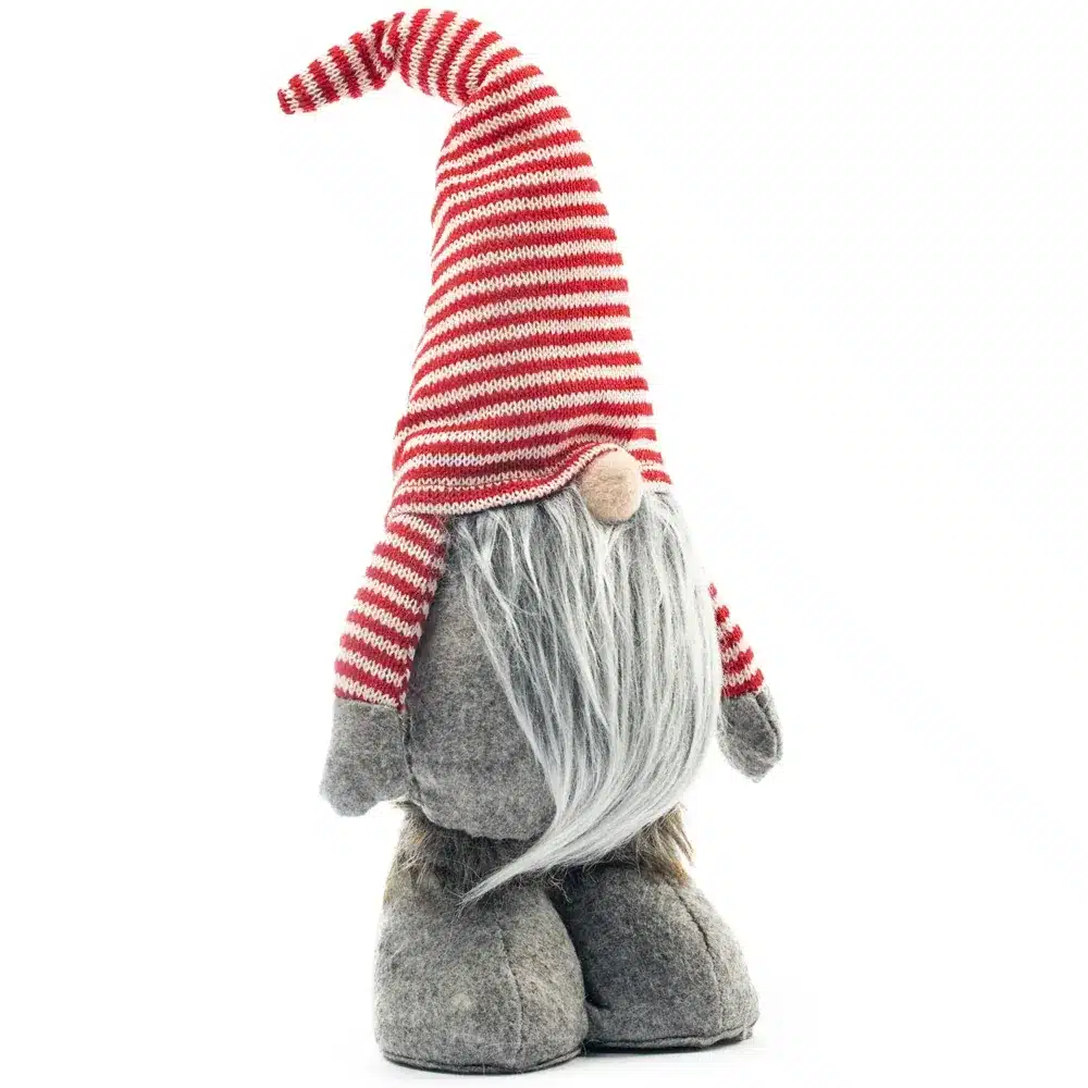 Skrzat Świąteczny Krasnal Teleskopowy Regulowany Czerwony 52cm - obrazek 6