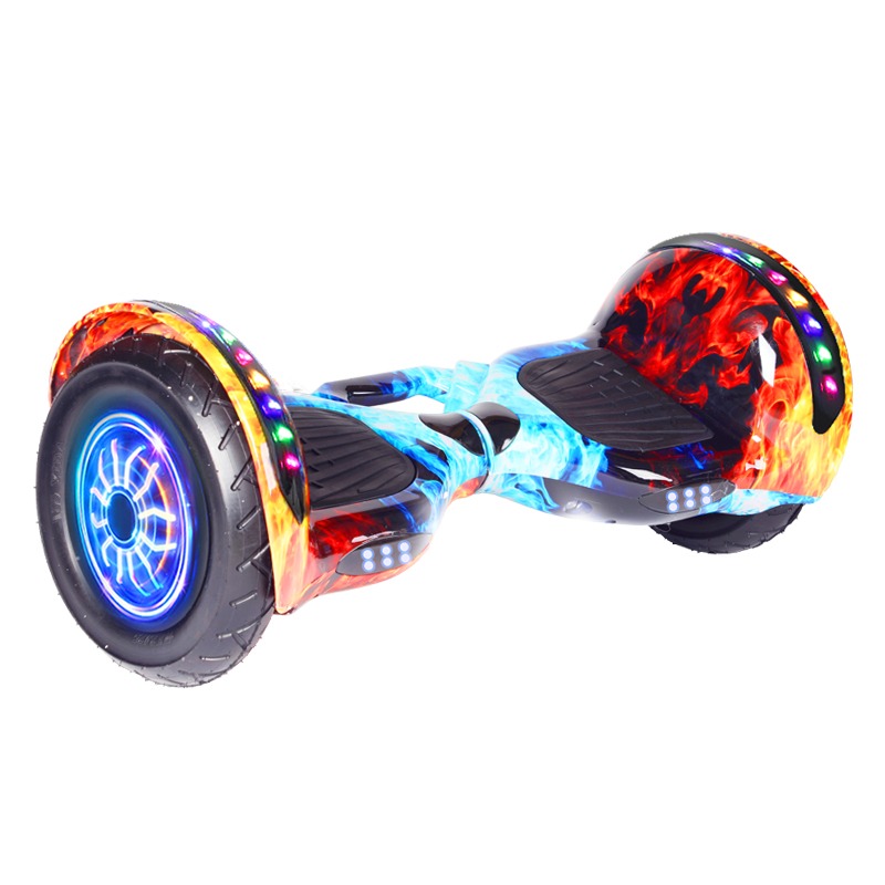 Deskorolka Elektryczna Hoverboard LED Bluetooth 10" 350W ICE FIRE