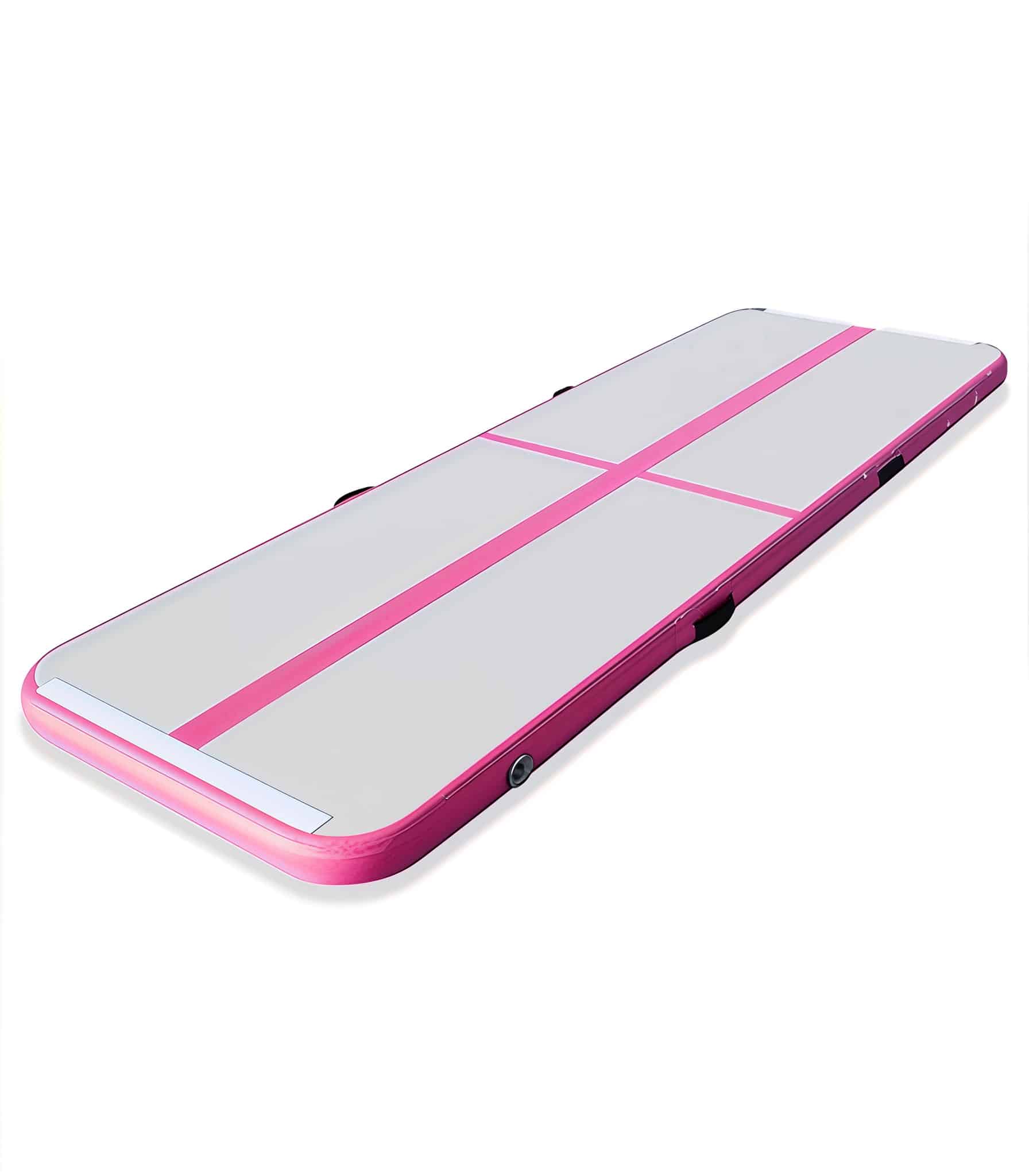 Airtrack Mata Gimnastyczna Ścieżka Akrobatyczna Różowy 300x100x10cm