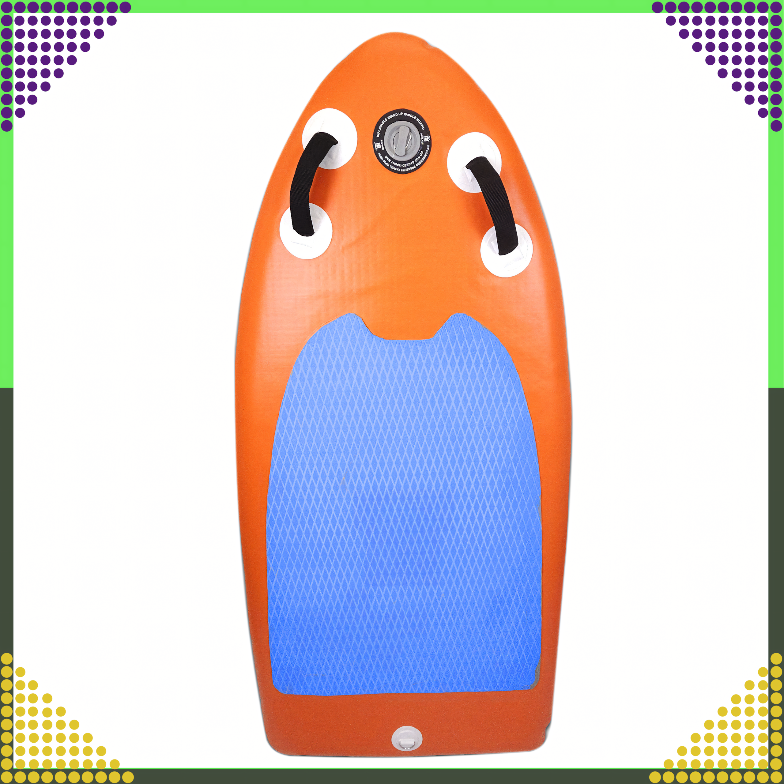 Deska Mini SUP 155 cm Stand Up Paddle Pompowana do Pływania Zestaw + Torba - obrazek 4