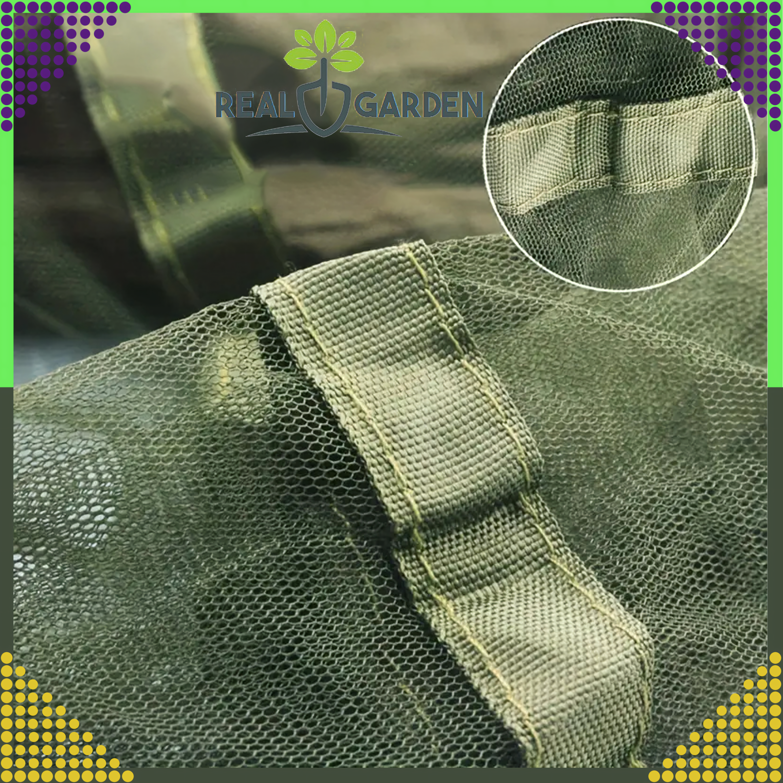 Hamak z Moskitierą Leżak Turystyczny Survivalowy Piknikowy Duży do 180 kg - obrazek 18