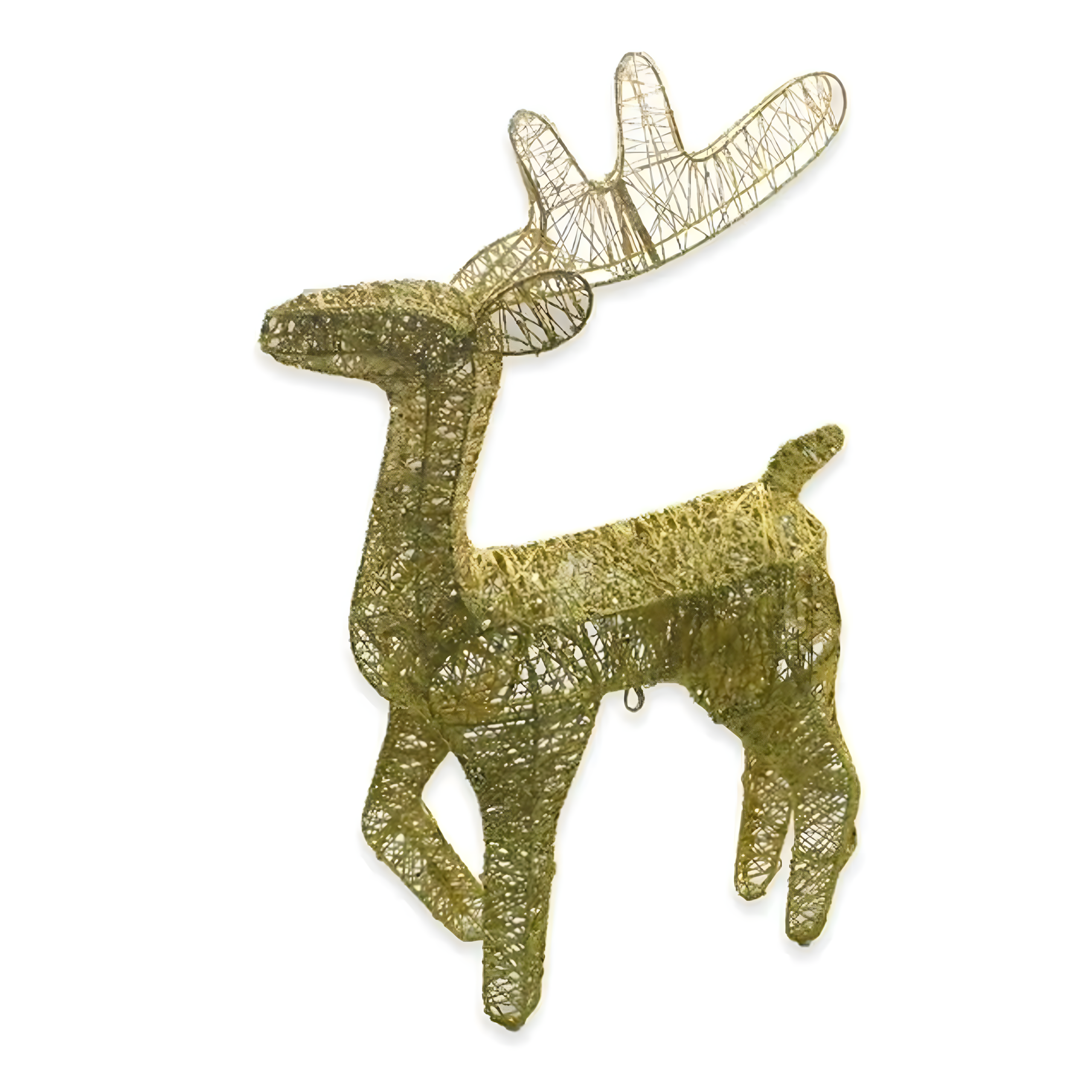 Renifer Led Świecący Podświetlany Figurka Świąteczna Złoty Duży 70 cm - obrazek 2