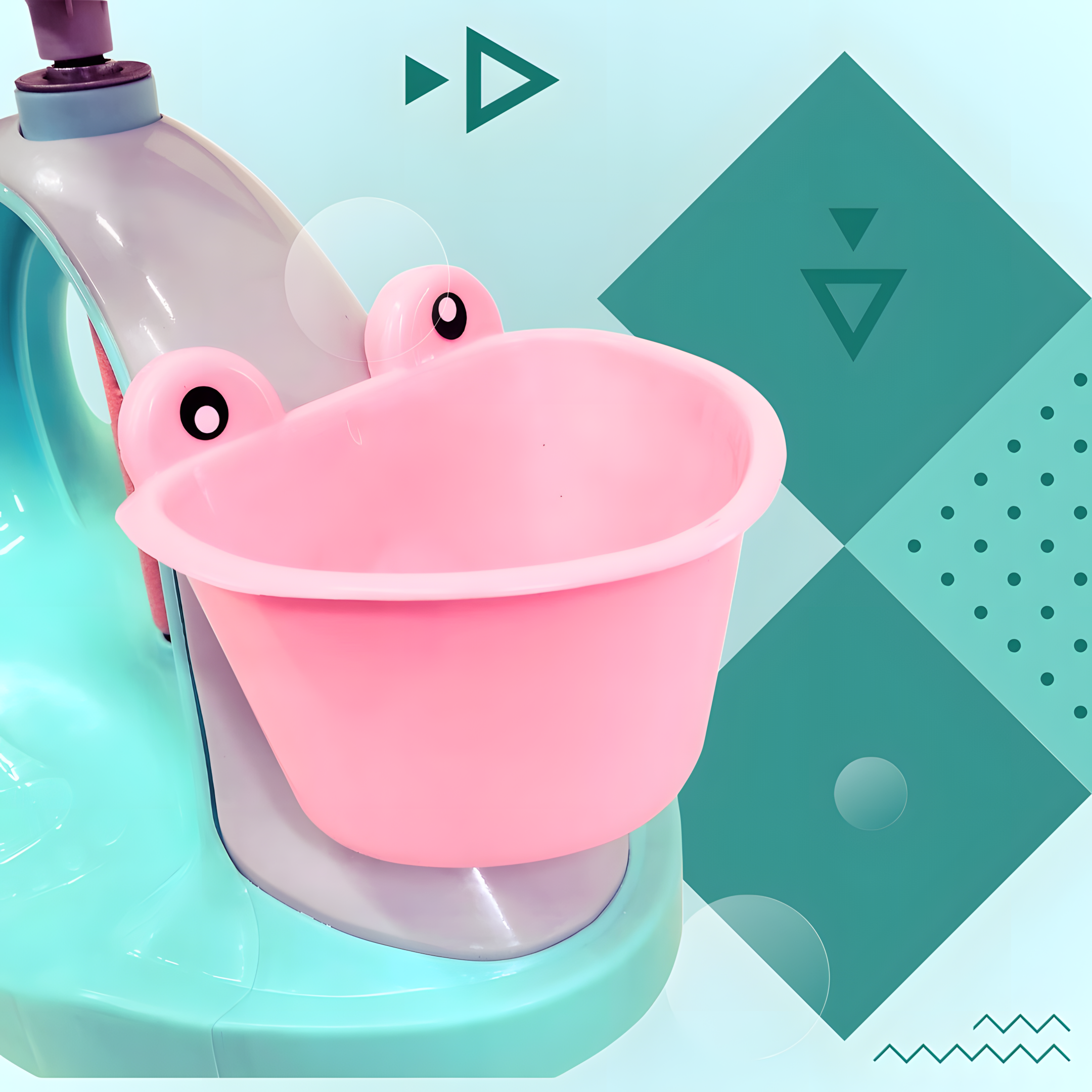 Jeździk Pchacz Pojazd Grawitacyjny Dla Dzieci Balansowy Swing Car Zielony - obrazek 4