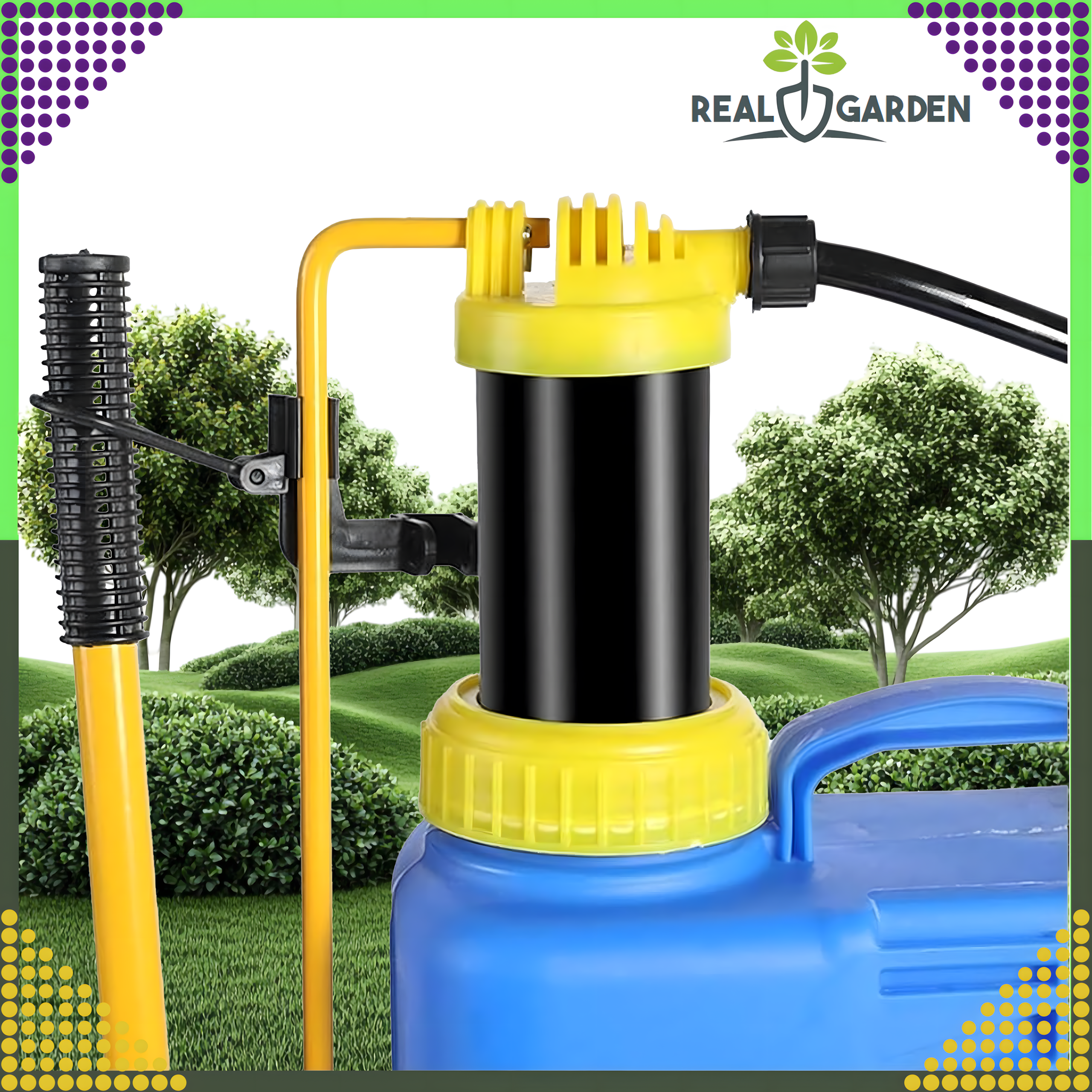 Opryskiwacz 16L Ciśnieniowy Plecakowy Ogrodowy Zraszacz + Lejca + Dysze - obrazek 4