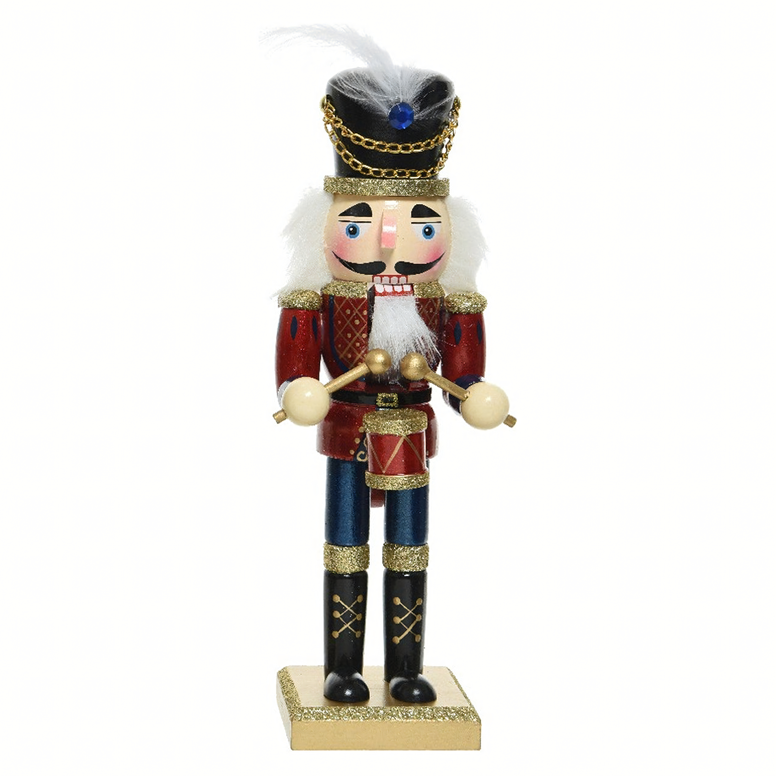 Drewniany Dziadek do Orzechów Figurka Ozdobna Świąteczna XXL 50 cm Premium - obrazek 2