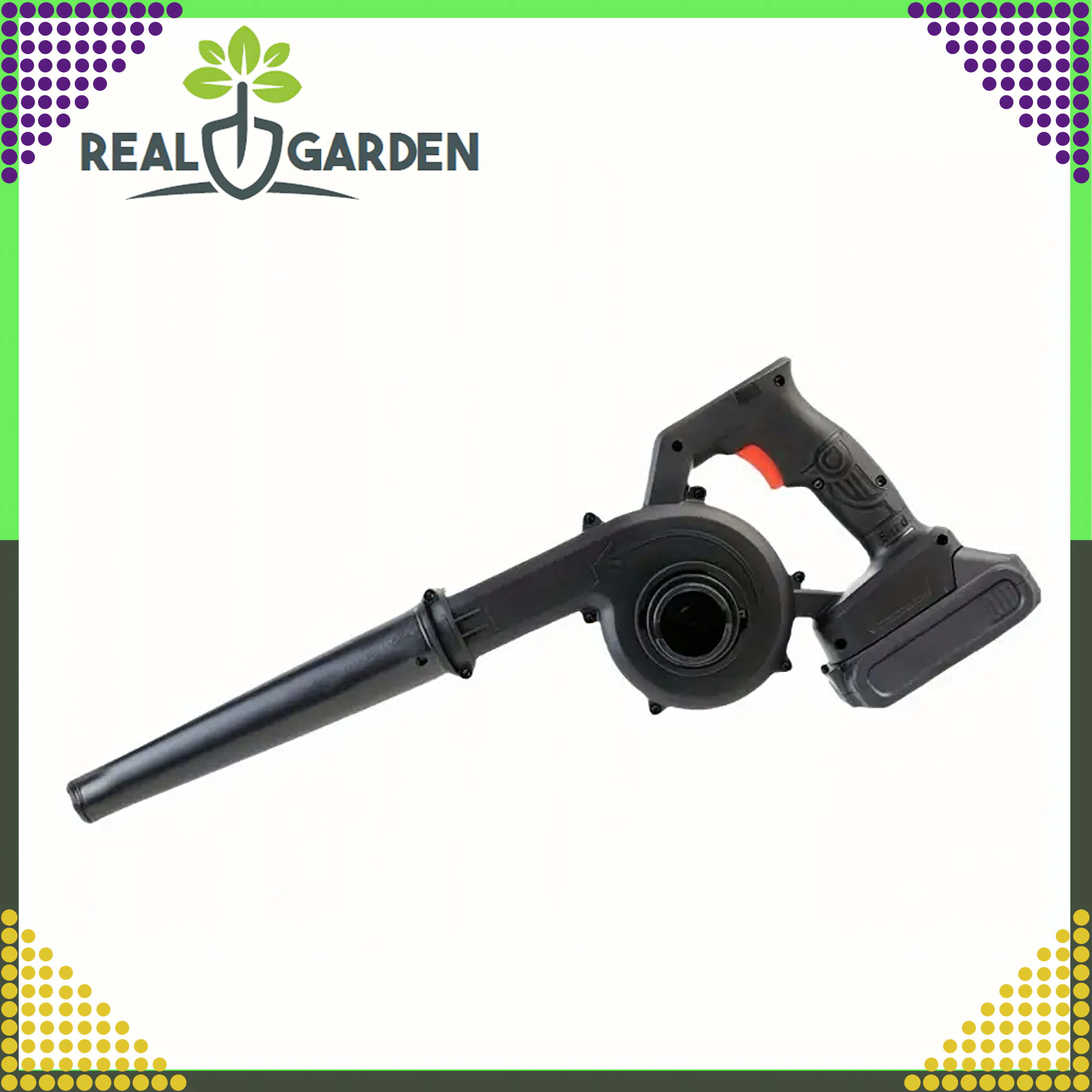 Mocna Dmuchawa Akumulatorowa Ręczna Odkurzacz Ogrodowy do Liści 2w1 - obrazek 2