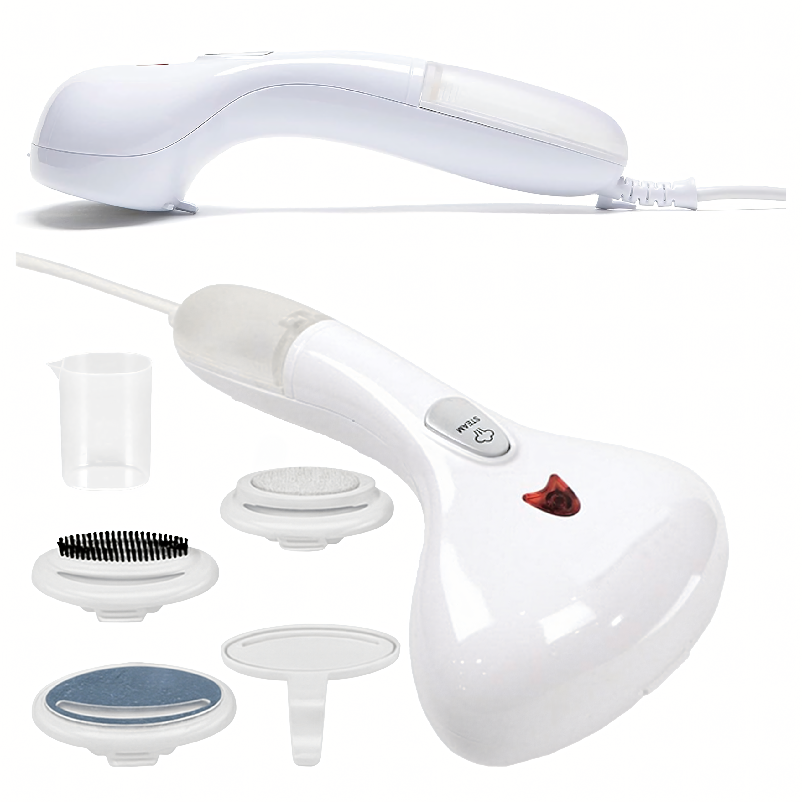 Parownica Steamer do Ubrań Żelazko Parowe Myjka Parowa 1500W Akcesoria