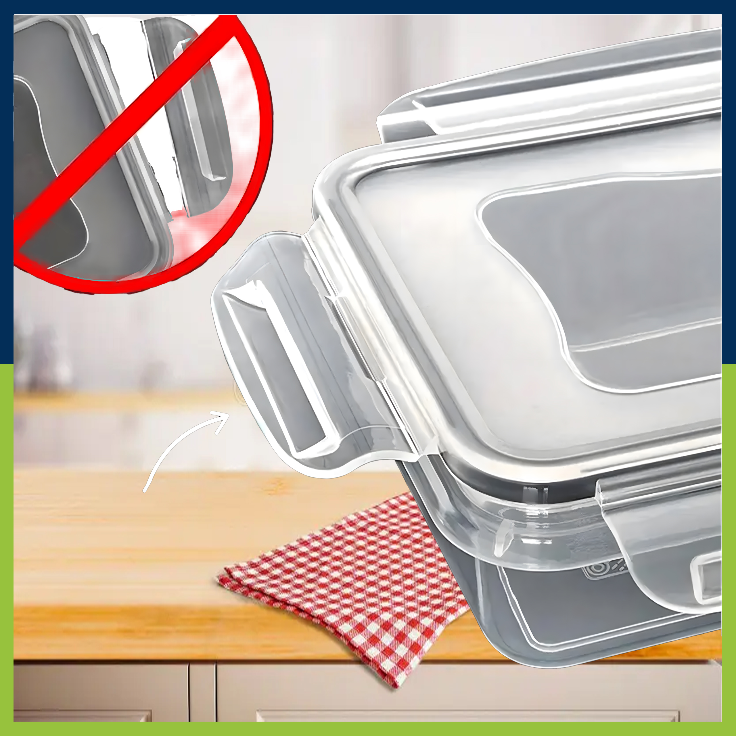 12x Lunchbox Śniadaniówka Pudełka na Żywność Plastikowe Pojemniki Zestaw - obrazek 5