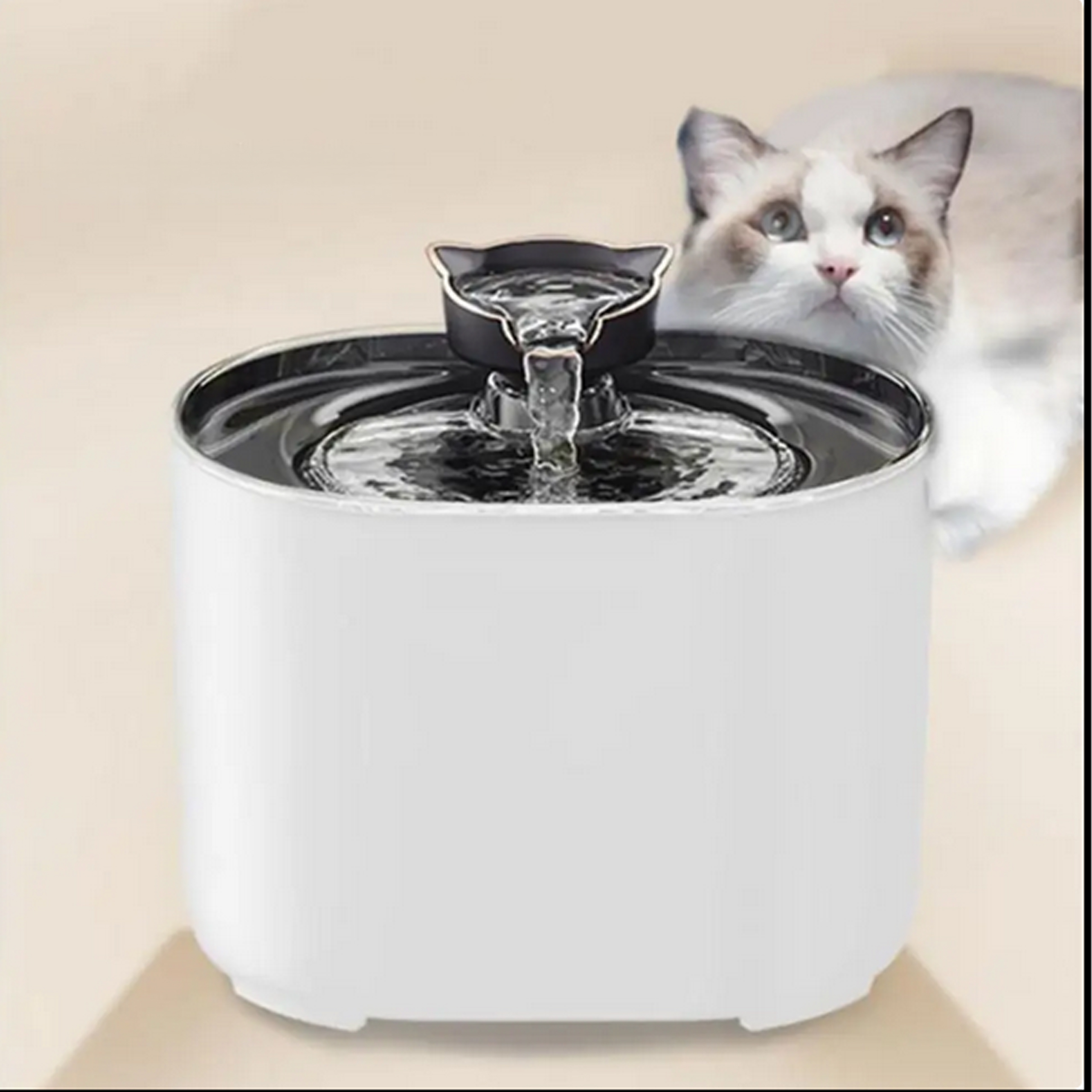 Poidełko Automatyczne Miska Poidło Cicha Fontanna dla Kota Psa 2,2 L - obrazek 5