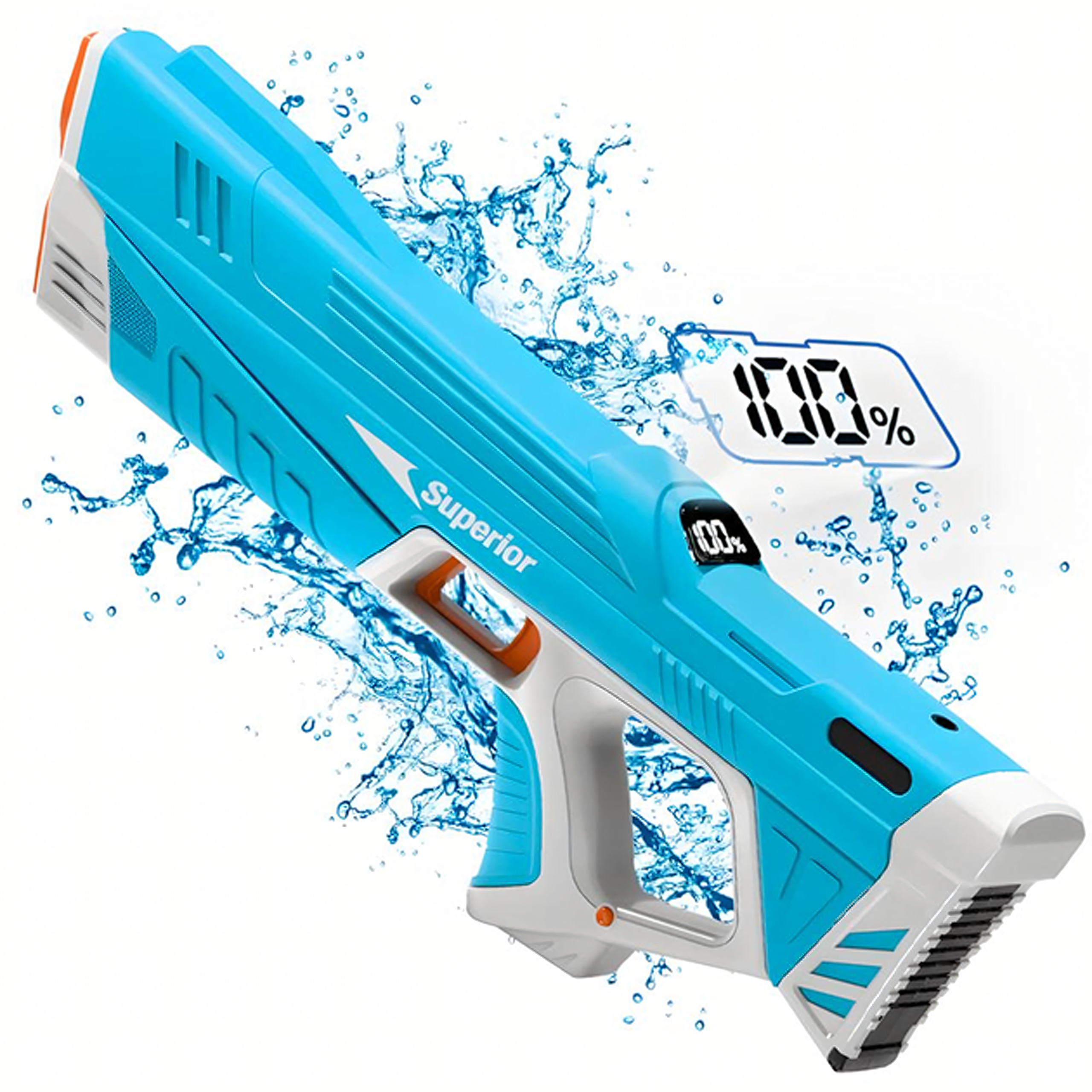 Pistolet Karabin na Wodę Elektryczny Wodny Miotacz dla Dzieci Armatka USB - obrazek 2