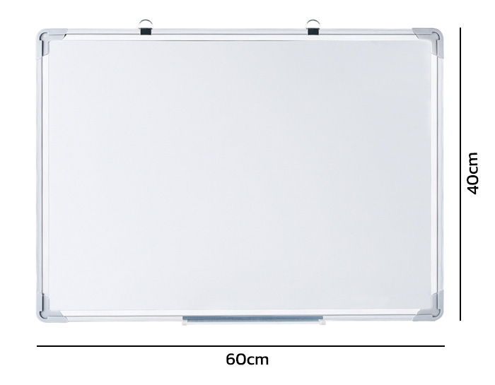 Biała Tablica Magnetyczna Suchościeralna 60x40 na Ścianę do Prezentacji - obrazek 5
