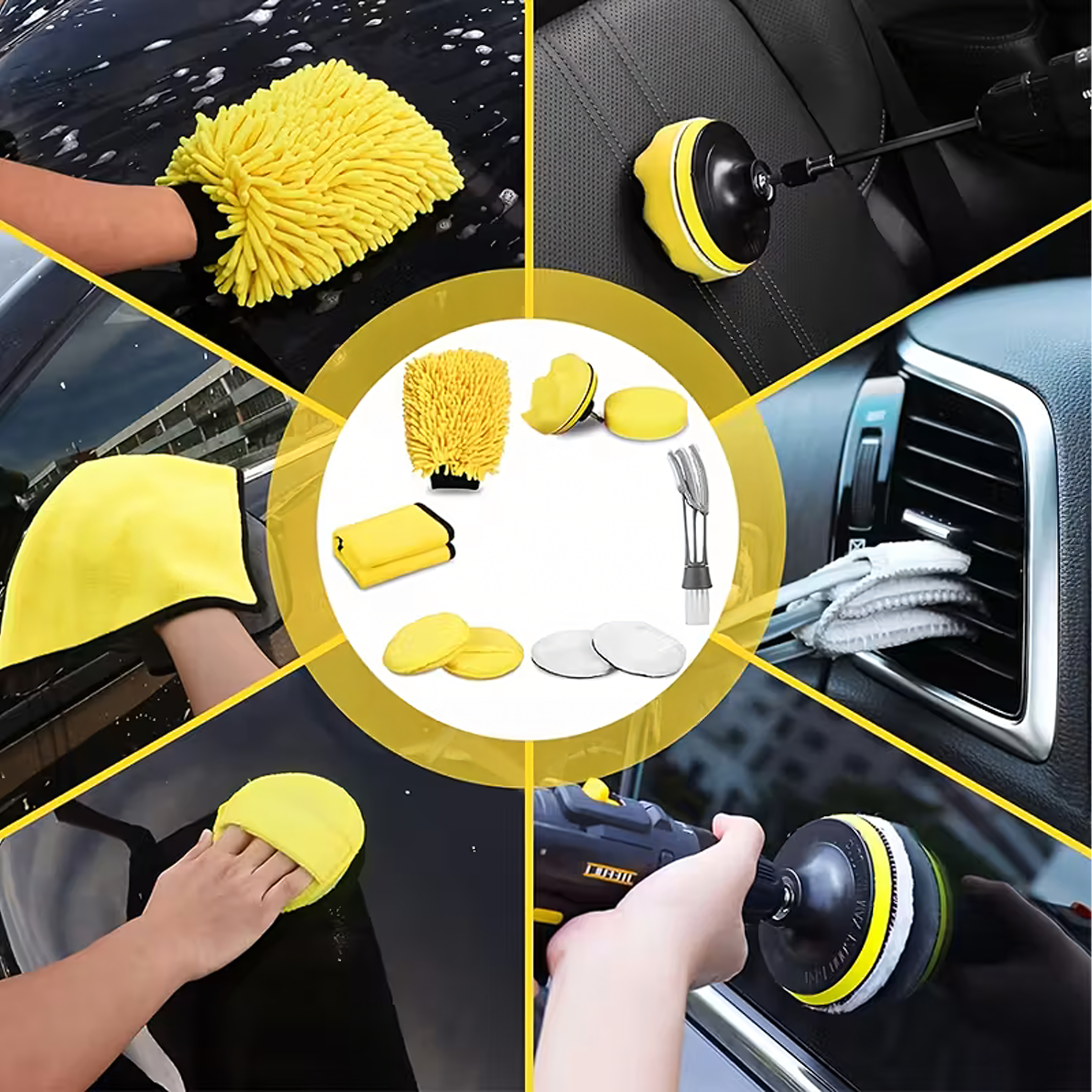 Zestaw Detailingowy do Detailingu Czyszczenia Samochodu Auta Skrzynka XXL - obrazek 5