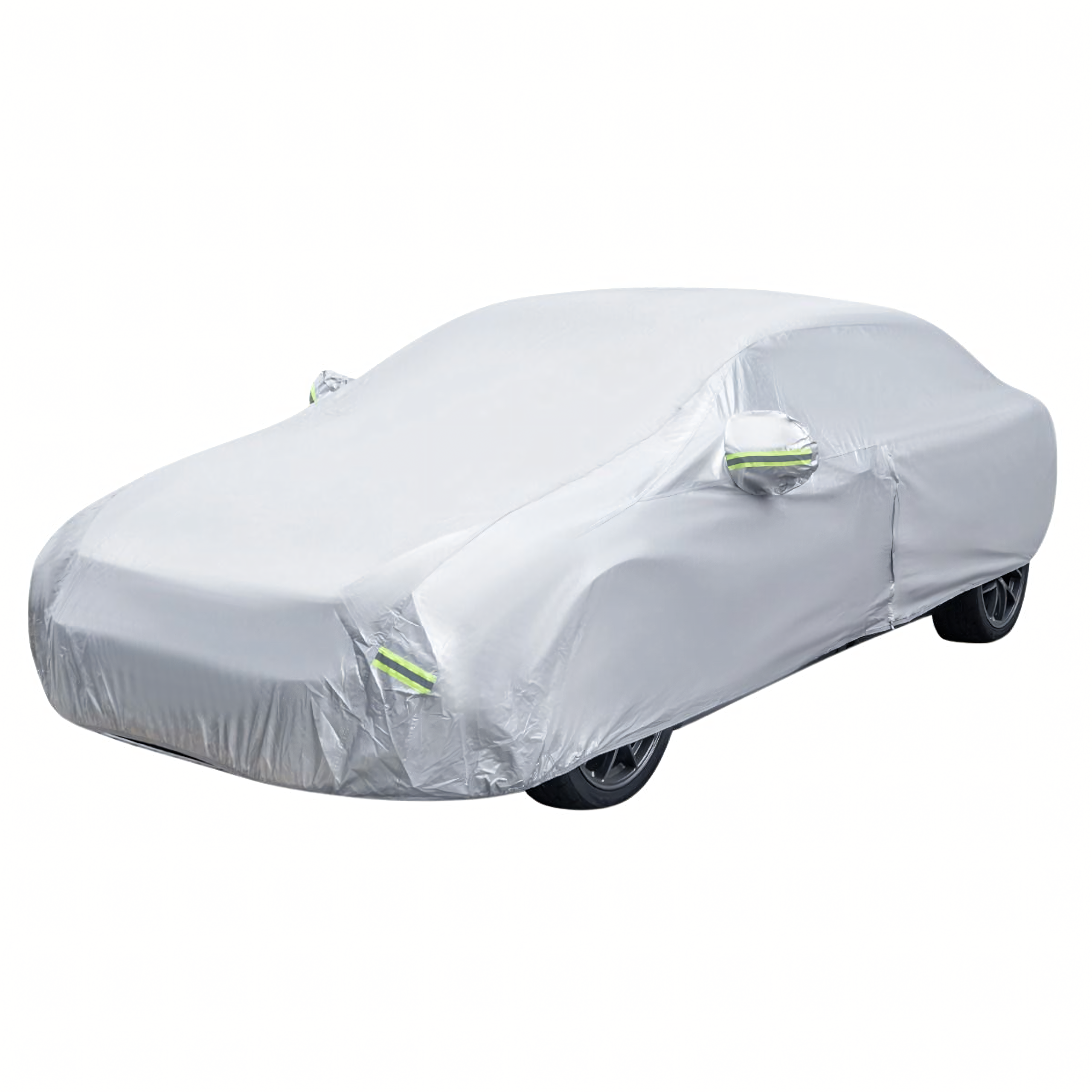 Duży Pokrowiec Plandeka Wodoodporna na Samochód Całoroczna 5,05x1,9x1,5m - obrazek 4