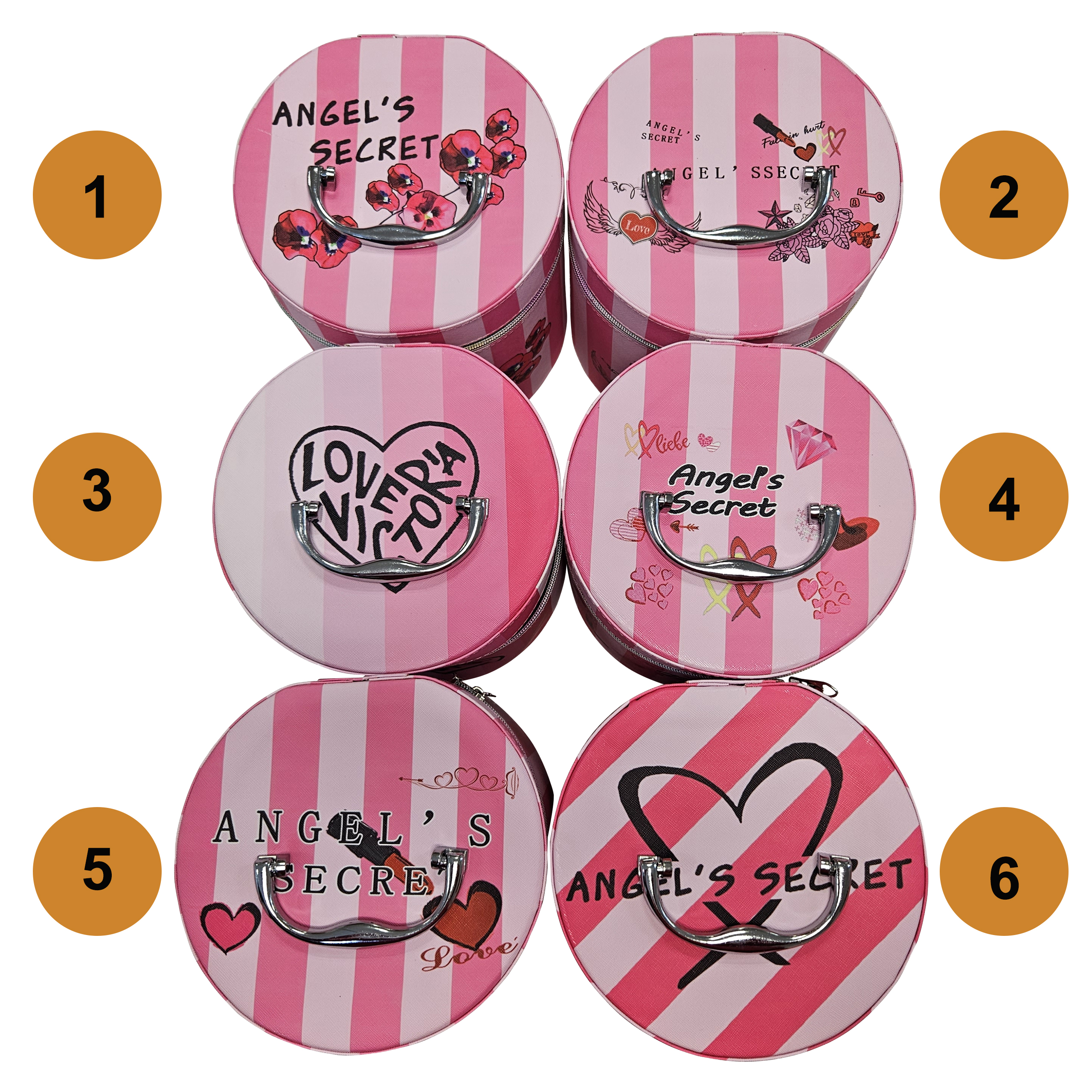 KOSMETYCZKA DAMSKA ORGANIZER KUFEREK NA KOSMETYKI 3w1 - obrazek 4