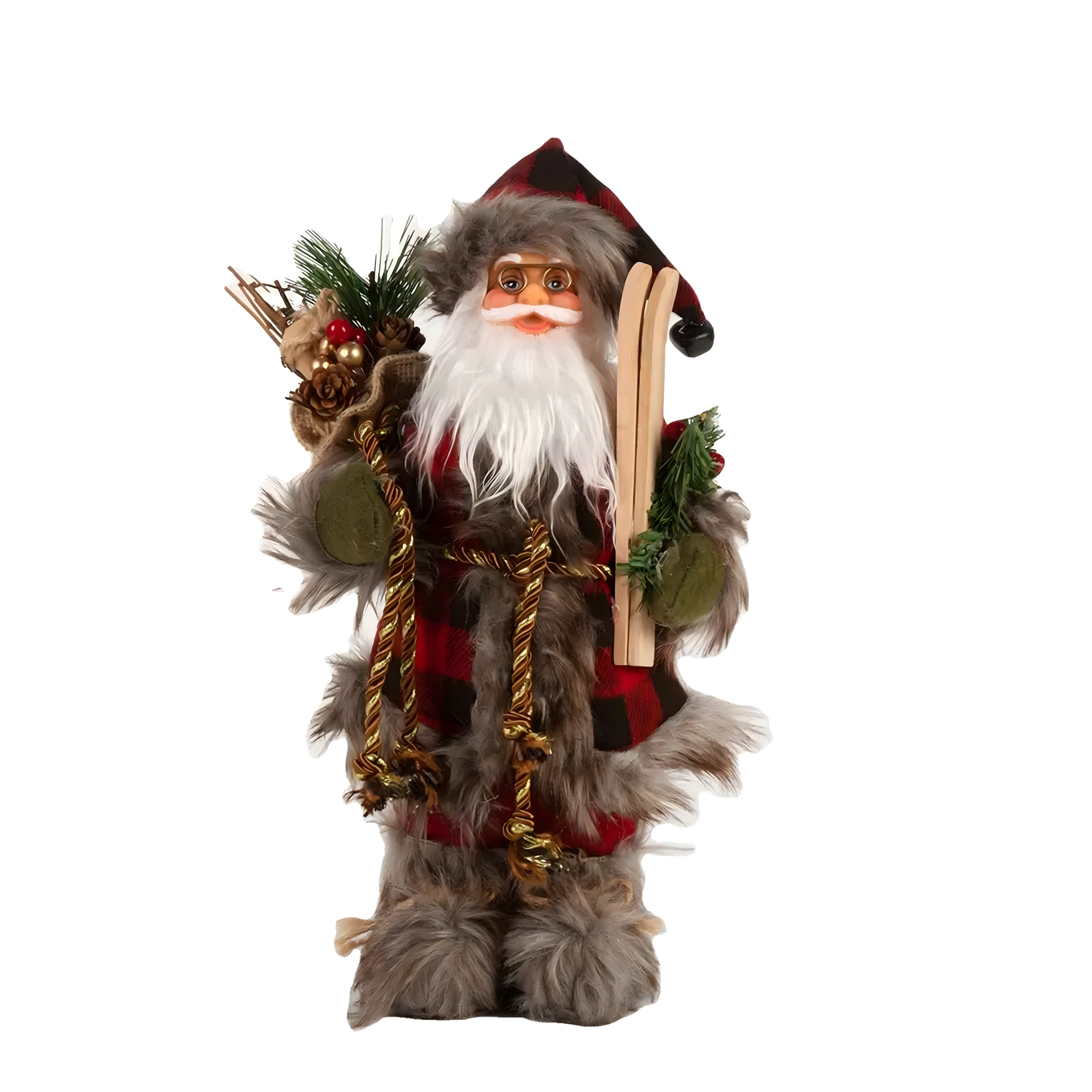 ŚWIĘTY MIKOŁAJ SKANDYNAWSKI FIGURKA ŚWIĄTECZNA NA ŚWIĘTA PREMIUM 45CM - obrazek 4