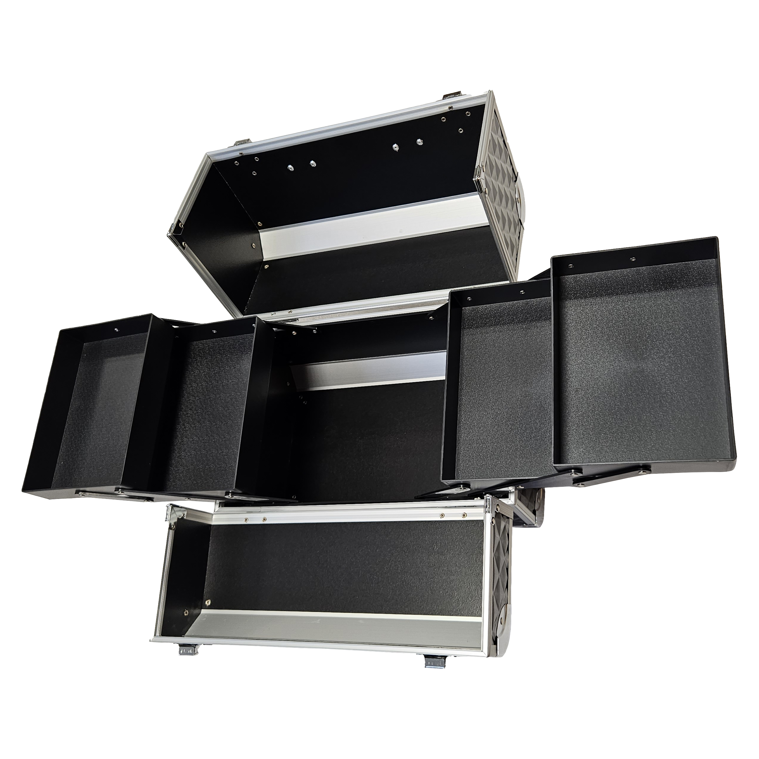 KOSMETYCZKA DAMSKA ORGANIZER KUFEREK NA KOSMETYKI - obrazek 4