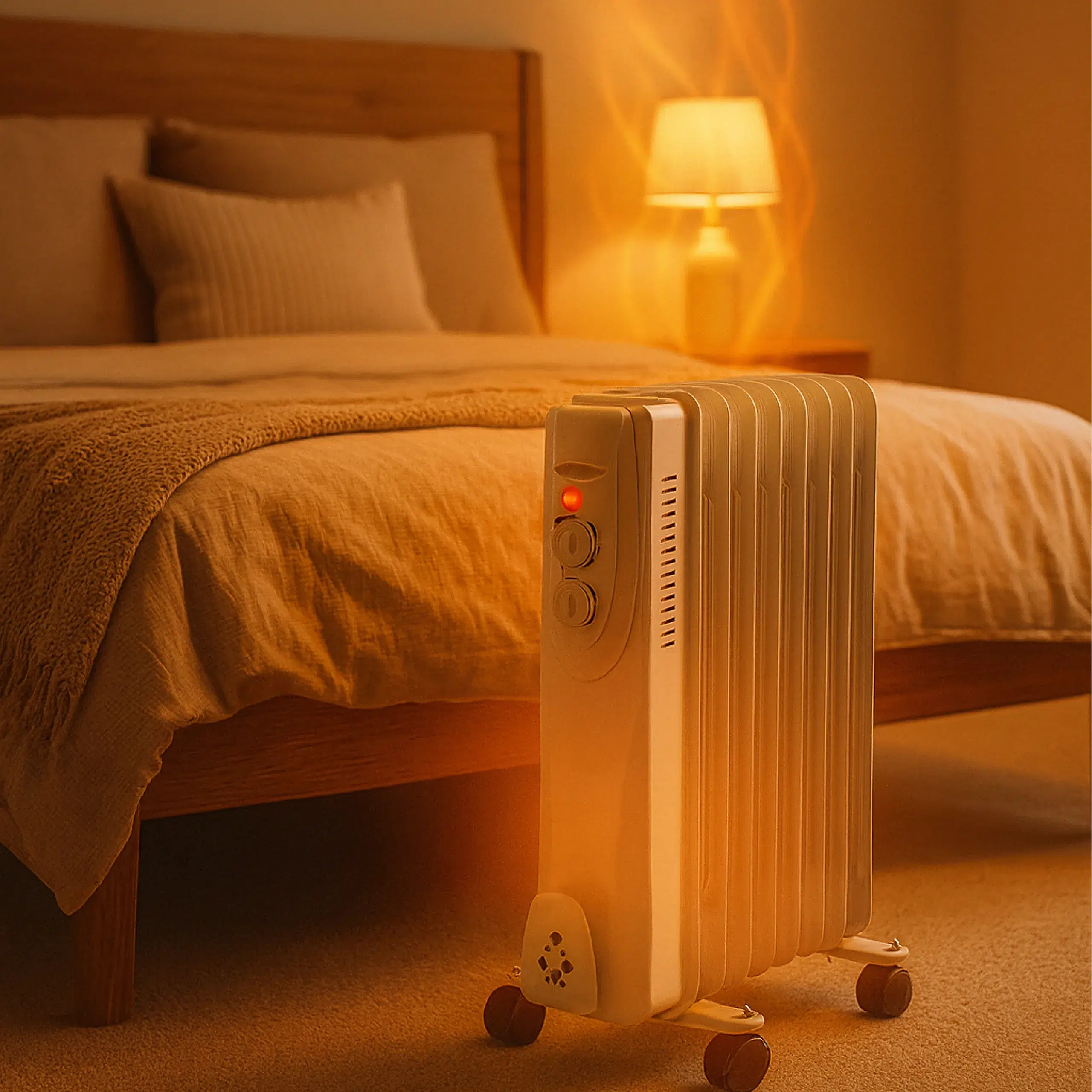 Grzejnik Olejowy Elektryczny Energooszczędny 7 Żeber 1500W - obrazek 15