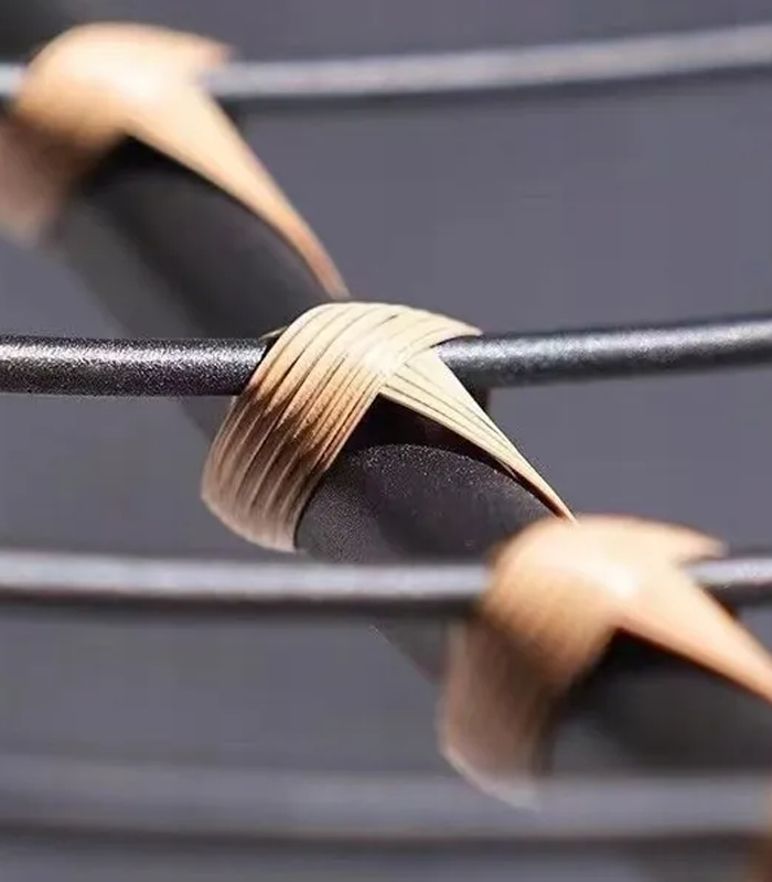 Fotel Bujany Ogrodowy Wypoczynkowy z Poduszką Szary 130x124cm - obrazek 7