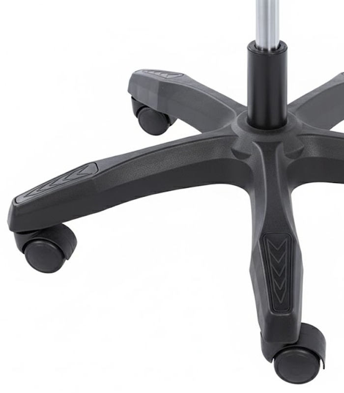 Fotel Gamingowy Obrotowy Regulowany Czarny - obrazek 4