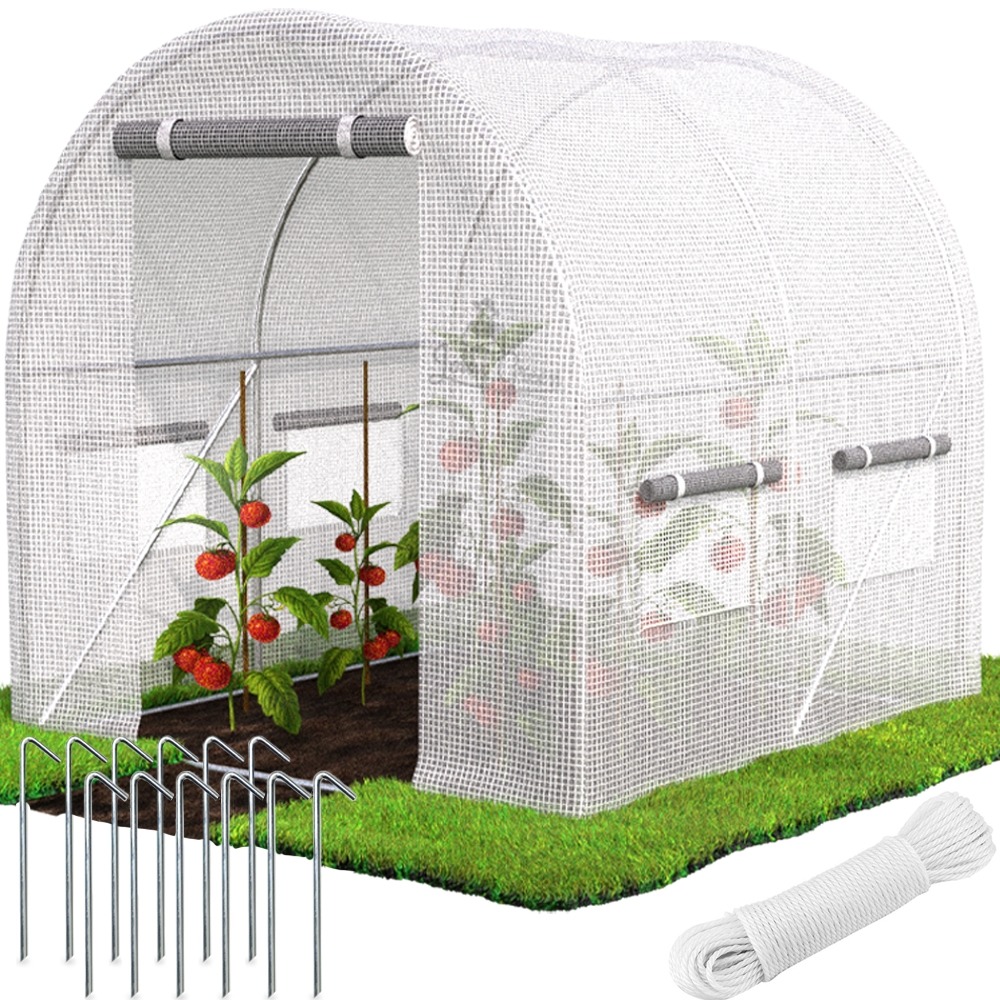 Tunel Foliowy Ogrodowy Szklarnia 2x2m (4m²)