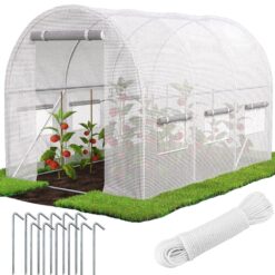 Tunel Foliowy Ogrodowy Szklarnia 2x3m (6m²)